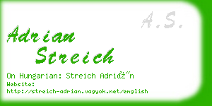 adrian streich business card